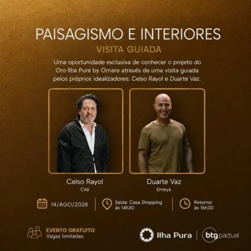 Cover Image for VISITA GUIADA - PAISAGISMO E INTERIORES