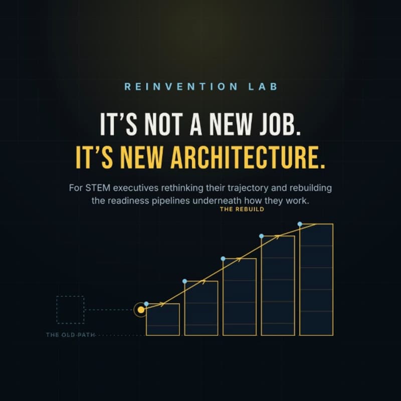 Cover Image for Reinvention Lab: How STEM Professionals Are Rebuilding Their Career Architecture
