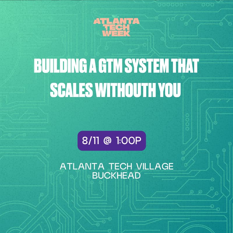 Cover Image for Building a GTM System That Scales Without You