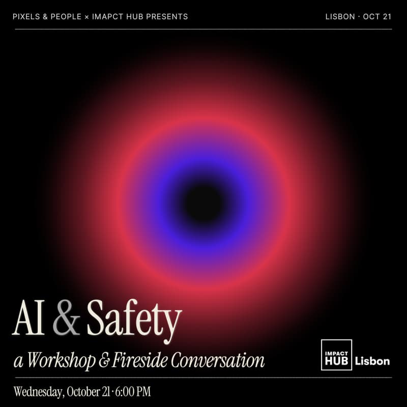 Cover Image for AI & Safety: a Workshop & Fireside Conversation