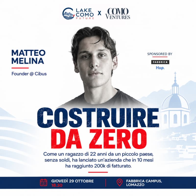 Cover Image for Lake Como Future: Costruire da Zero w/ Matteo Melina