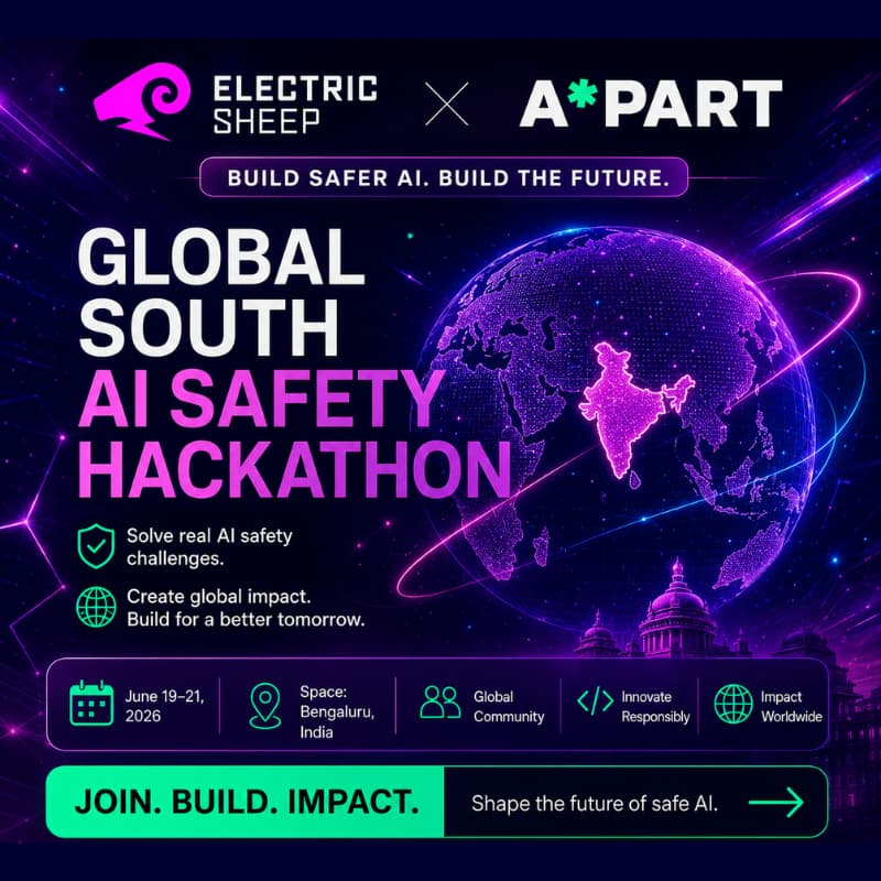 Cover Image for Global South AI Safety Hackathon | Bengaluru
