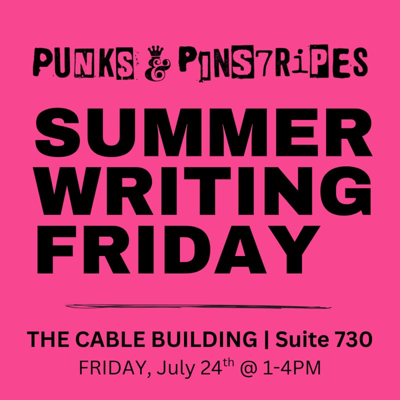 Cover Image for Summer Writing Friday
