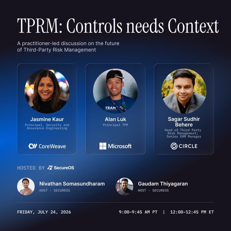 Cover Image for TPRM: Controls needs Context
