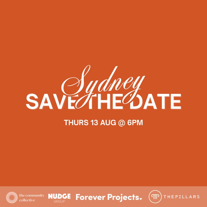 Cover Image for 🏵 Sydney: Save The Date