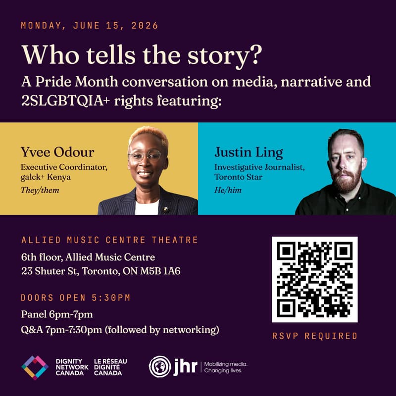 Cover Image for Who tells the story? A Pride Month conversation on media, narratives and 2SLGBTQIA+ rights