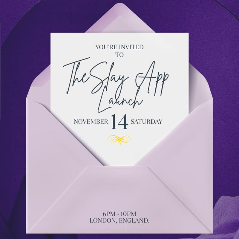Sdlay The Slay App Launch · Luma