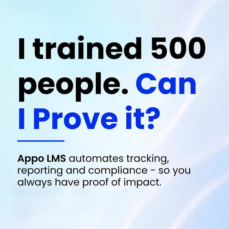 Cover Image for Can You Prove Learning Happened?