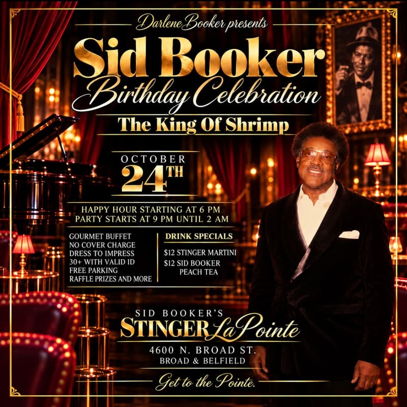 Cover Image for Sid Booker Birthday Celebration