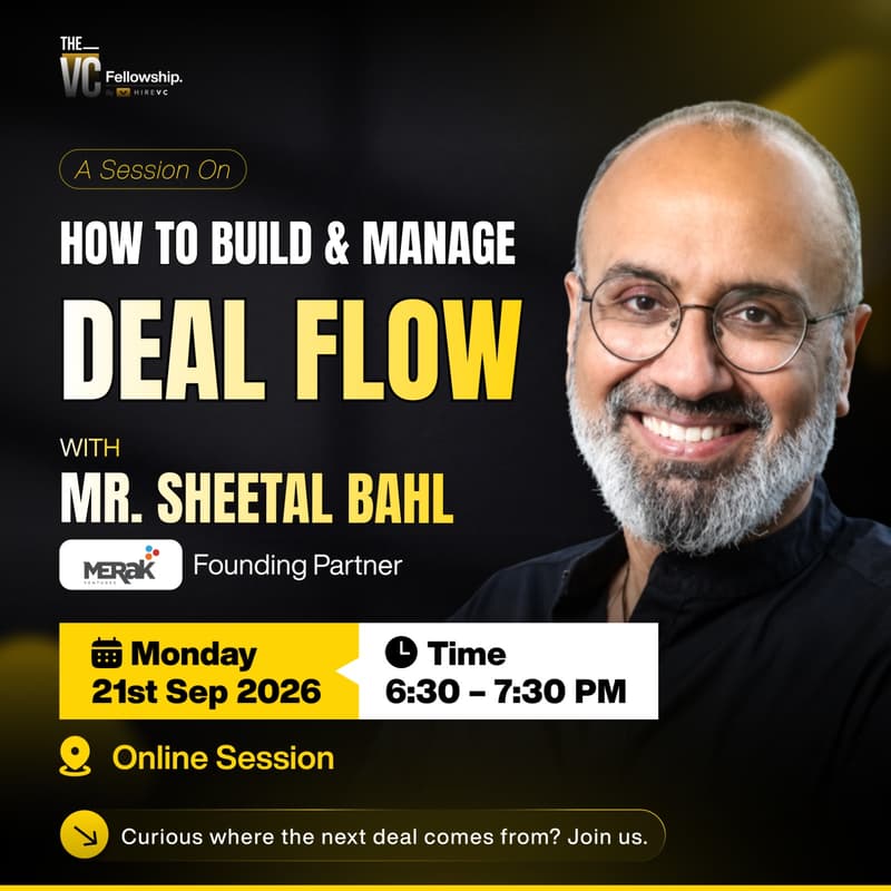 Cover Image for How to Build and Manage Deal Flow by Mr. Sheetal Bahl