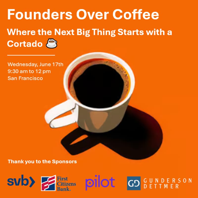 Cover Image for Founders Over Coffee - Where the Next Big Thing Starts with a Cortado ☕