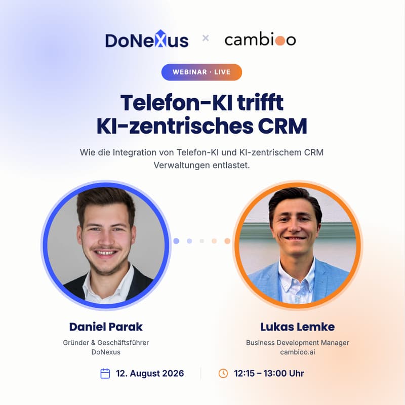 Cover Image for DoNexus x Cambioo Webinar