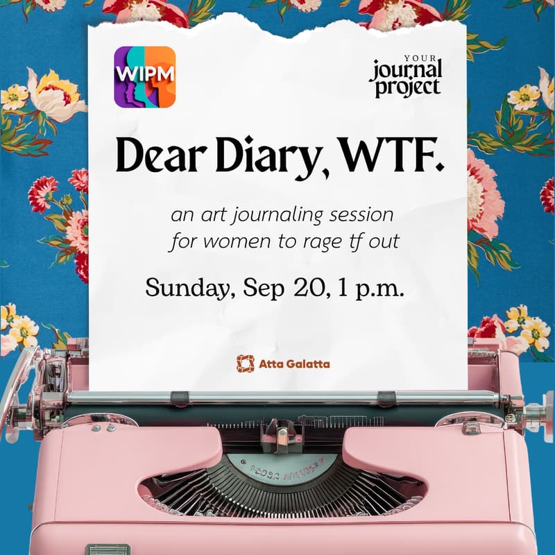 Cover Image for Dear Diary, WTF | Journaling Session for Women