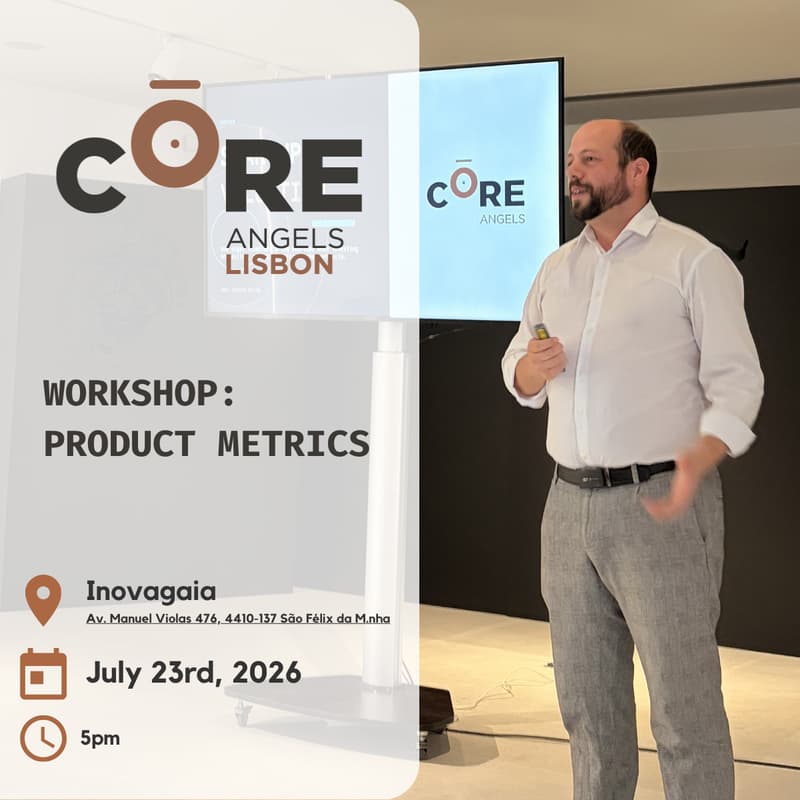 Cover Image for COREangels Porto Workshop: Product Metrics