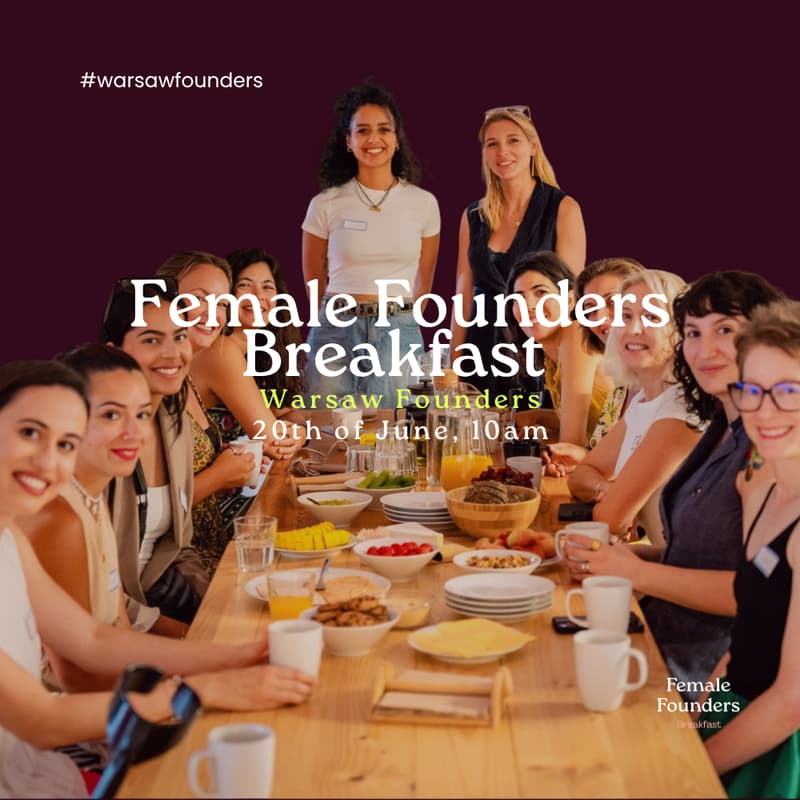 Cover Image for Female Founders Breakfast: Warsaw
