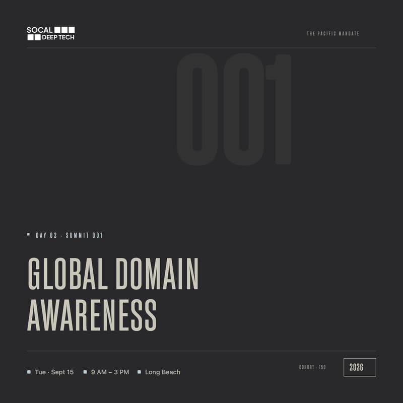 Cover Image for GLOBAL DOMAIN AWARENESS: SUMMIT 001