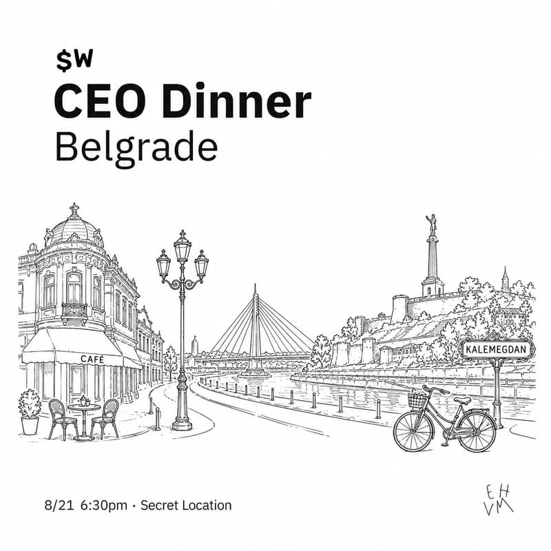 Cover Image for CEO Dinner · Belgrade