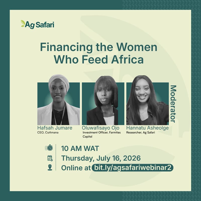 Cover Image for Financing the Women Who Feed Africa