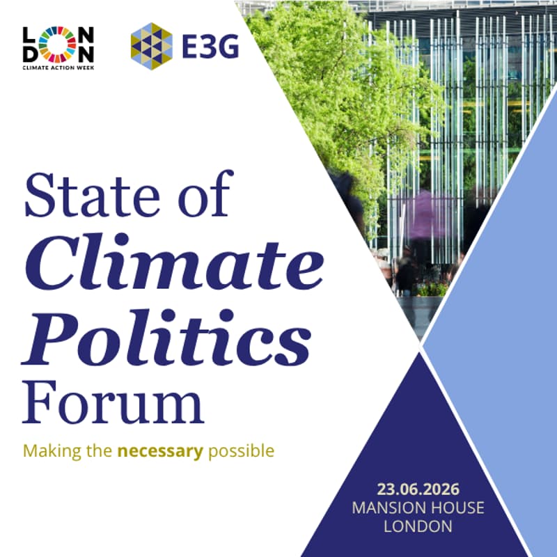 Cover Image for State of Climate Politics Forum 2026