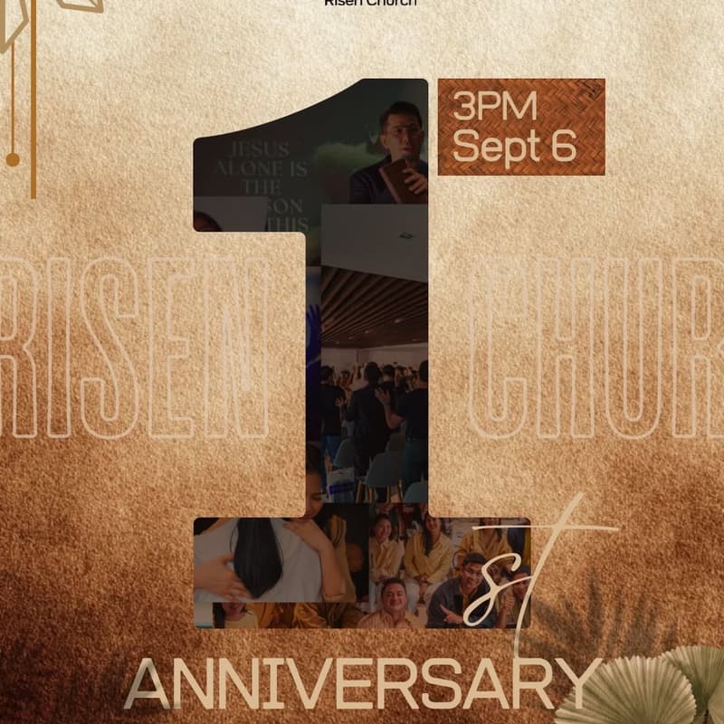 Cover Image for Risen Church’s 1st Year Anniversary