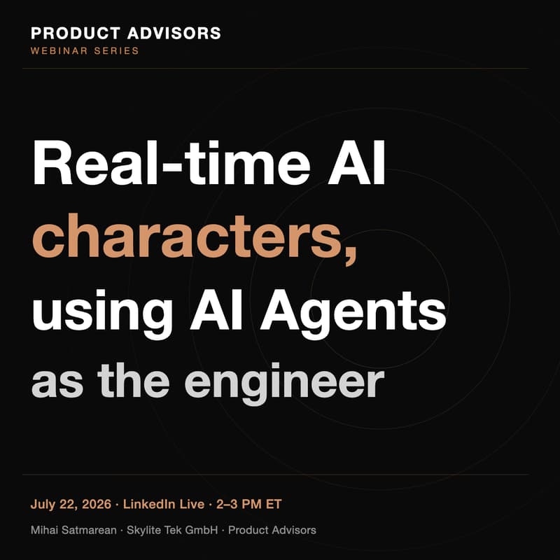 Cover Image for Real-time AI characters using AI Agents as the engineer