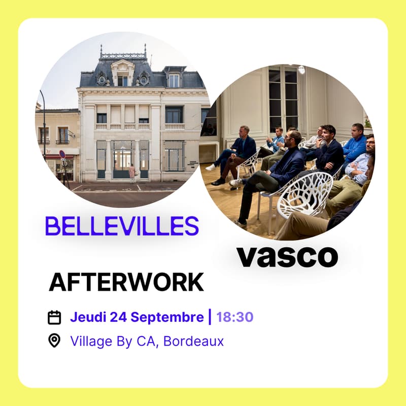 Cover Image for Afterwork Bellevilles x Vasco [Bordeaux]