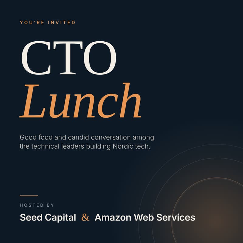 Cover Image for CTO Lunch hosted by Seed Capital and AWS