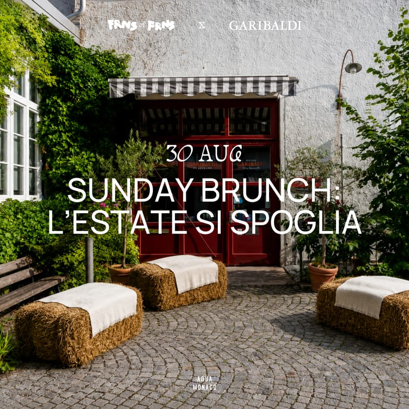 Cover Image for FRNS × Garibaldi — Sunday Brunch: L’Estate Si Spoglia