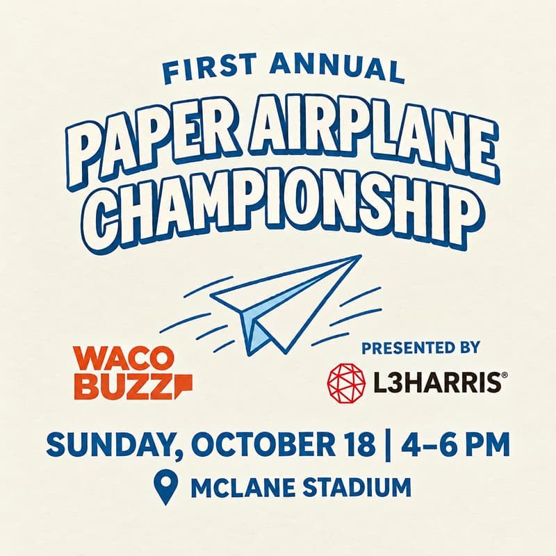 Cover Image for The Waco Buzz Paper Airplane Championship
