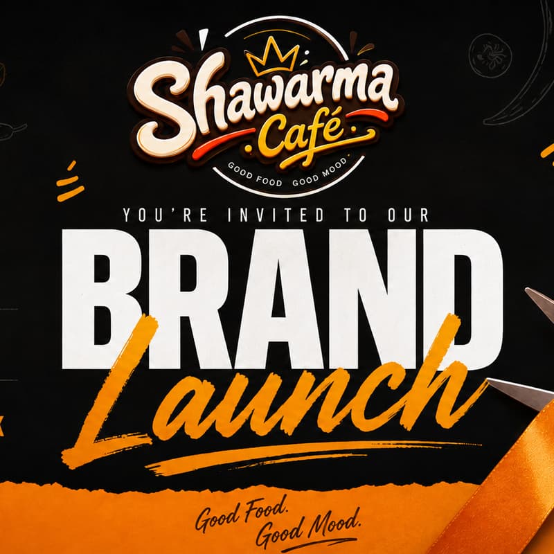 Cover Image for Shawarma Cafe Launch