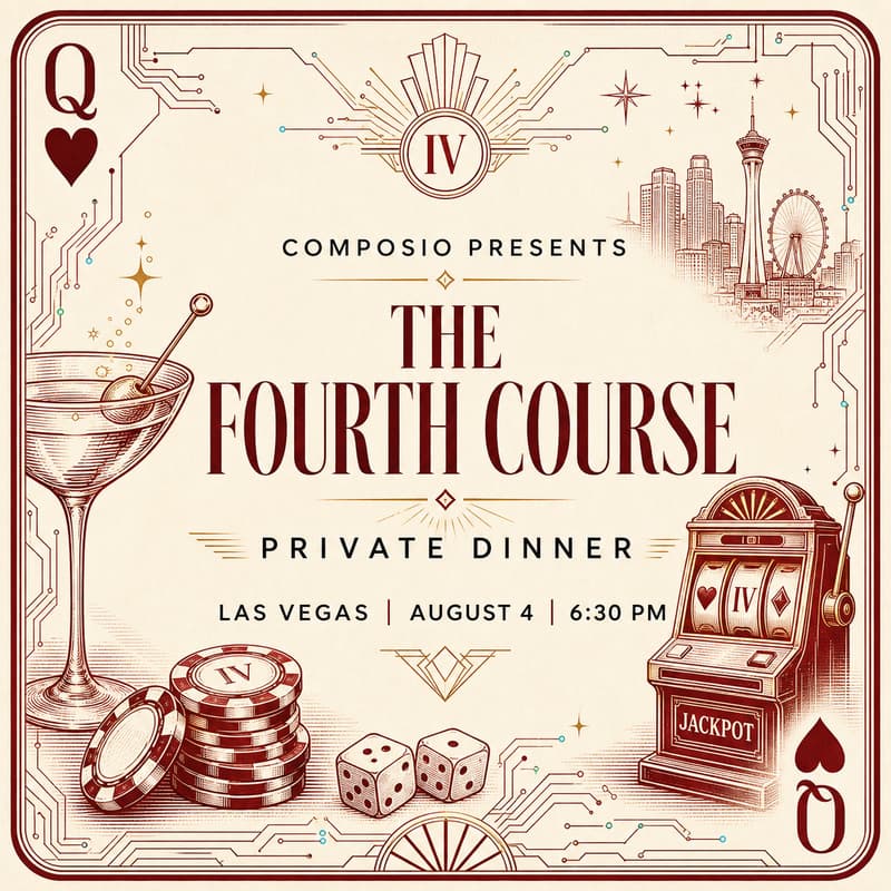Cover Image for Ai4: The Fourth Course: Private Dinner at The Venetian