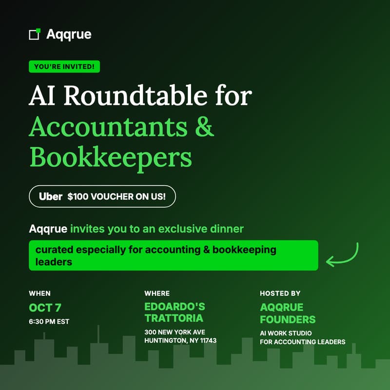 Cover Image for Networking Dinner with Accountants & Bookkeepers: What’s working with AI?