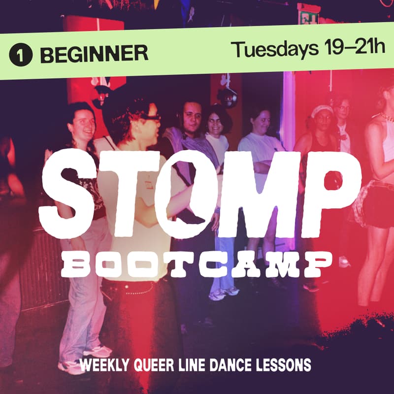 Cover Image for STOMP Beginner Bootcamp π’ Weekly Line Dance Classes (September β October)