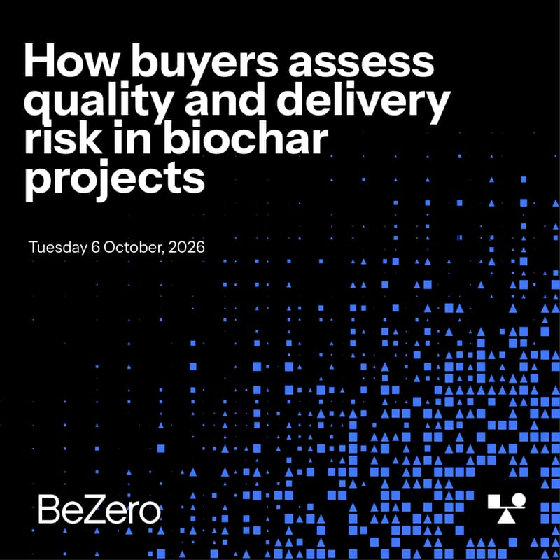 Cover Image for How buyers assess quality and delivery risk in biochar projects