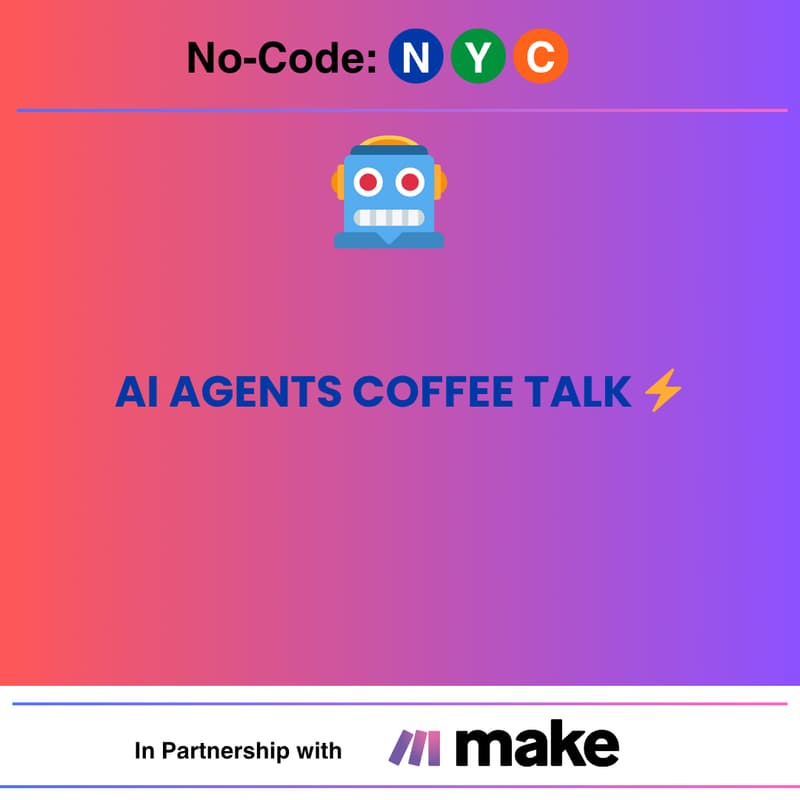 Cover Image for AI Agents Coffee Talk ⚡