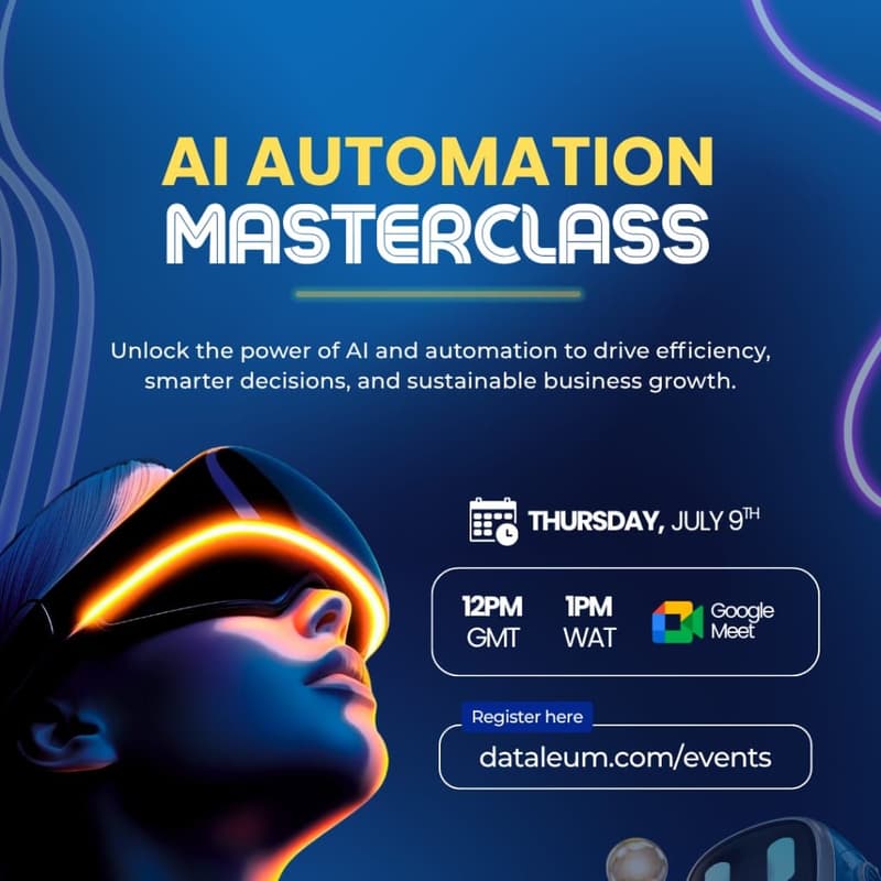 Cover Image for Dataleum x Impact Hub Accra Presents: AI Automation For Leaders