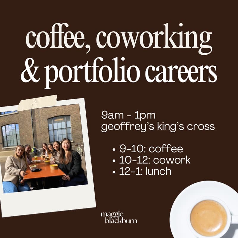 Cover Image for Coffee, Coworking, & Portfolio Careers