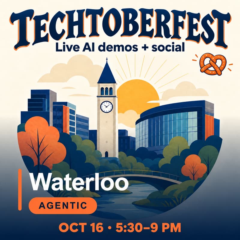 Cover Image for Personal AI & Always-On Agents | Waterloo Agentic Techtoberfest