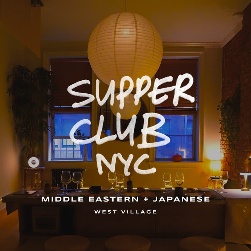 Cover Image for Intimate Supperclub West Village - Middle Eastern + Japanese