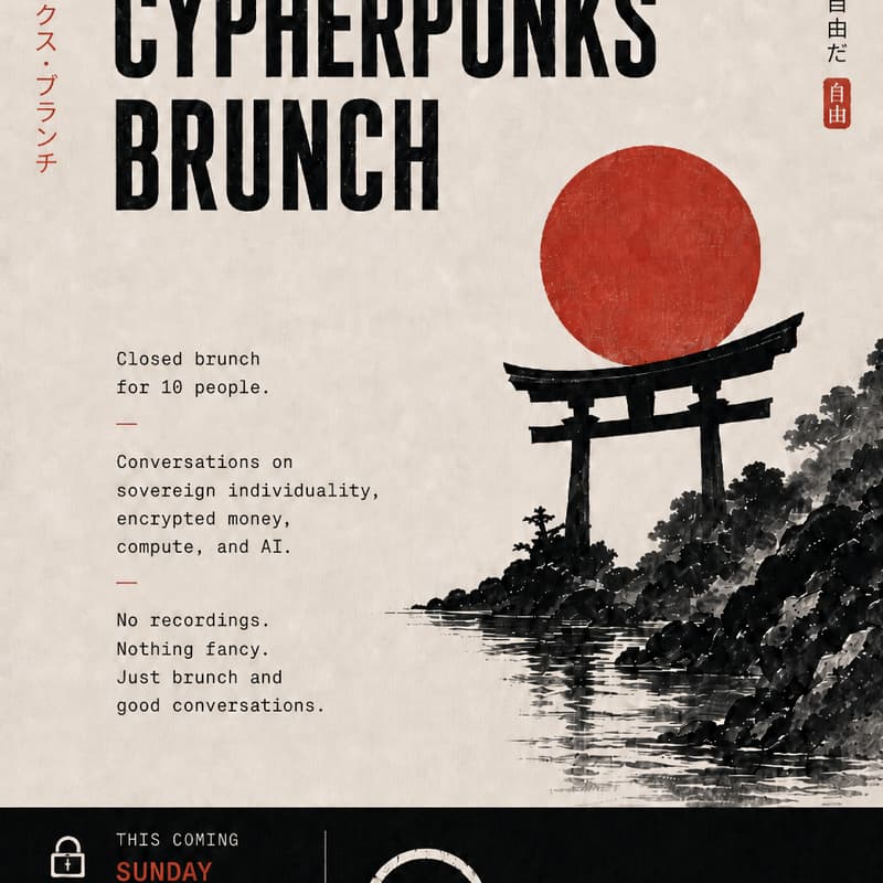 Cover Image for The Cypherpunks Brunch