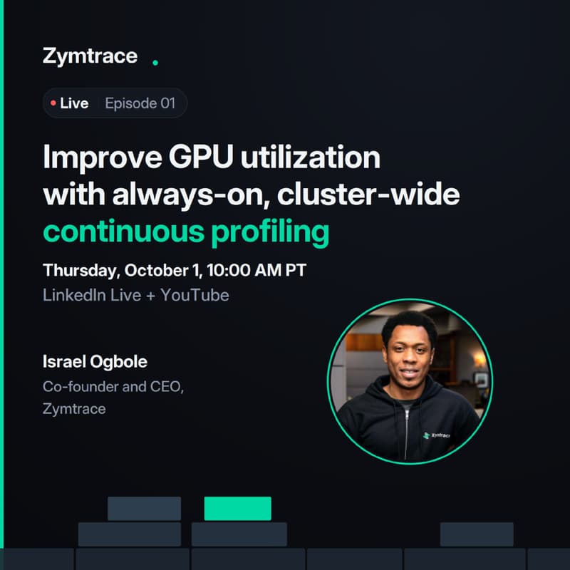 Cover Image for Improve GPU utilization with always-on, cluster-wide, continuous profiling