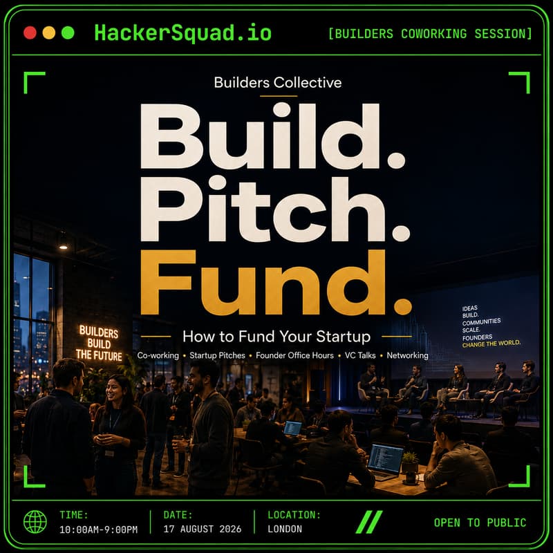 Cover Image for Build. Pitch. Fund. - Startup Funding Event - London