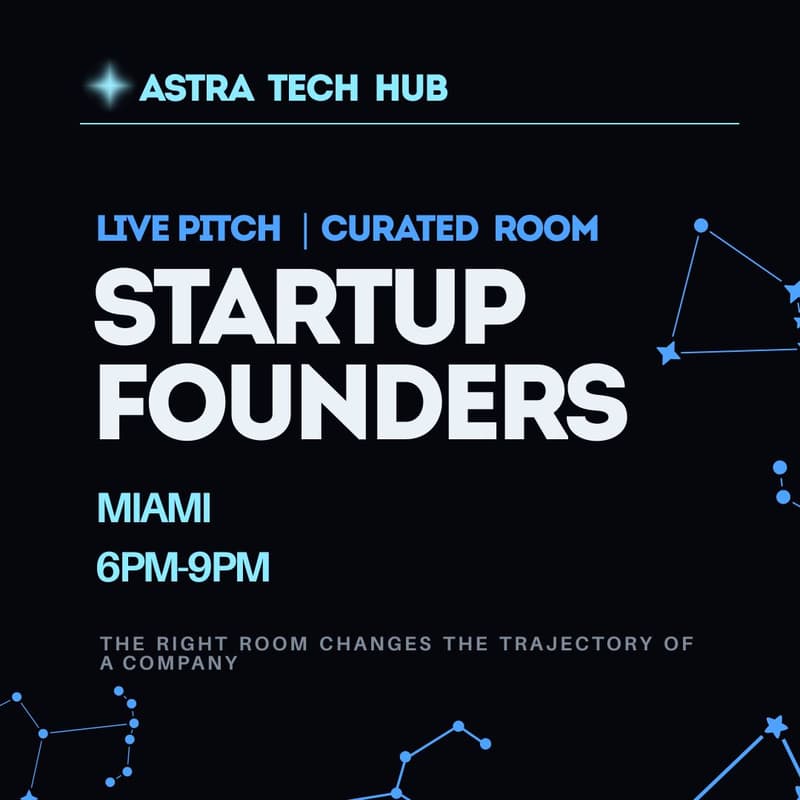 Cover Image for Startup Founders | Miami