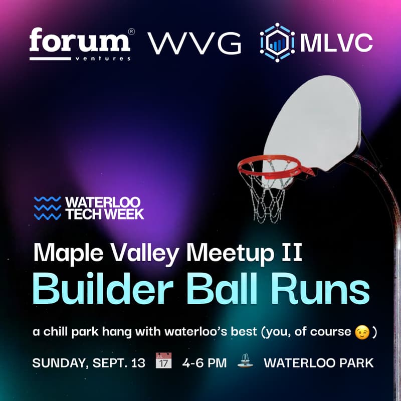 Cover Image for Builder Ball Runs & Meetup @ Waterloo Park | Tech Week '26