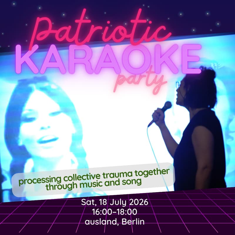 Cover Image for Patriotic Karaoke - a participatory workshop