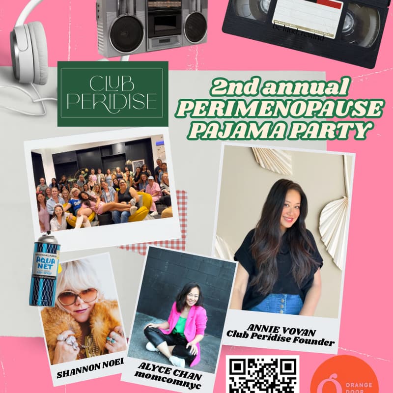 Cover Image for 2nd Annual Perimenopause Pajama Jam Celebration with Club Peridise
