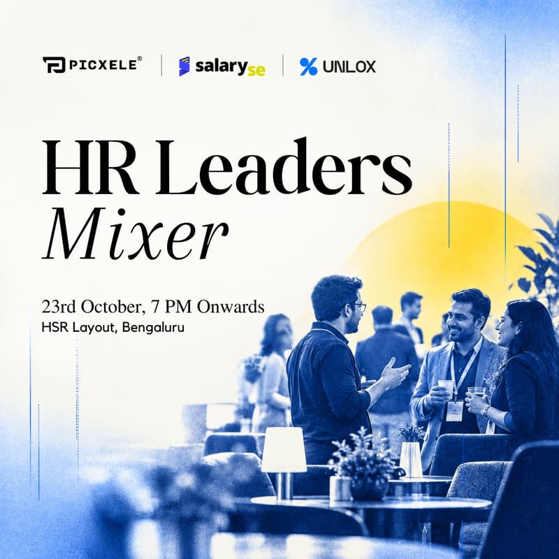 Cover Image for HR Leaders Mixer - HSR, Bengaluru