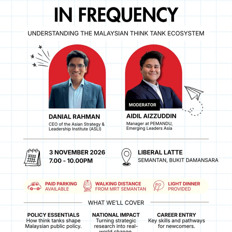 Cover Image for In Frequency with ASLI: Understanding the Malaysian Think Tank Ecosystem