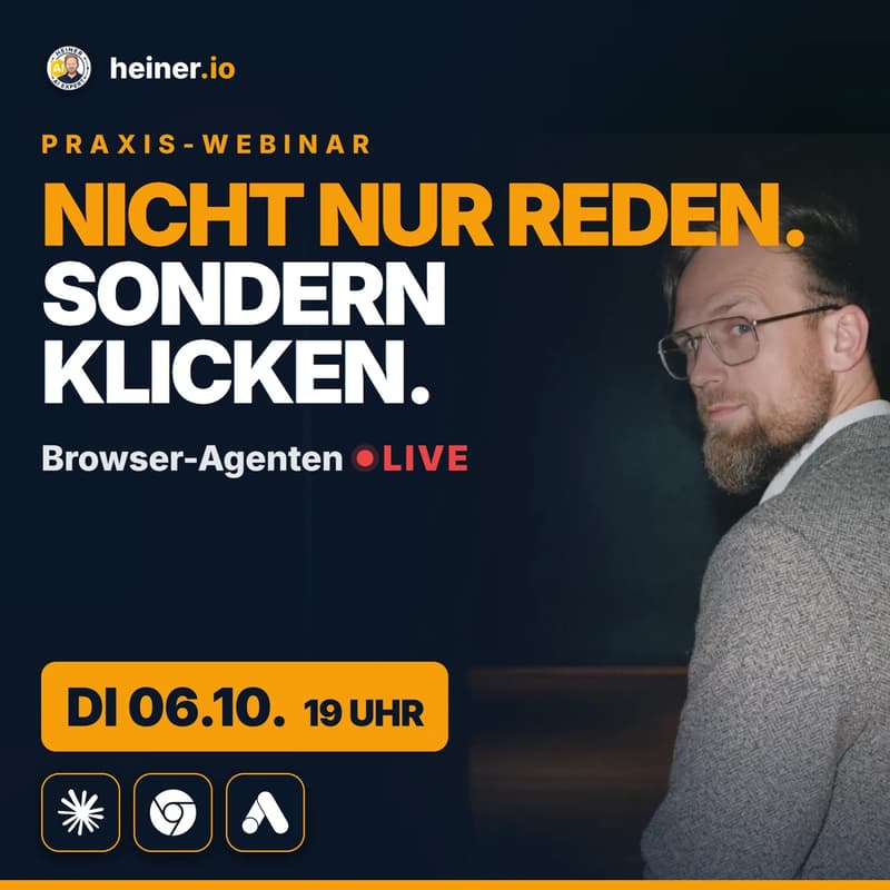 Cover Image for Wenn die KI nicht nur redet, sondern klickt: Browser-Agenten live