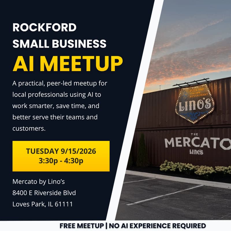 Cover Image for Rockford AI for Business Meetup
